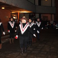 Pirmā advente Madlienā.Rozes egles iedegšana Aspazijai.