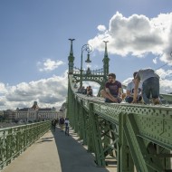 Madlienas pūtēju orķestris un dejotāji Budapeštā