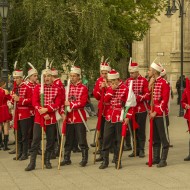 Madlienas pūtēju orķestris un dejotāji Budapeštā