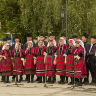 Madlienas pūtēju orķestris un dejotāji Budapeštā