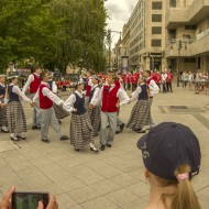 Madlienas pūtēju orķestris un dejotāji Budapeštā