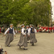 Madlienas pūtēju orķestris un dejotāji Budapeštā