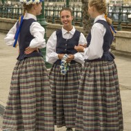 Madlienas pūtēju orķestris un dejotāji Budapeštā